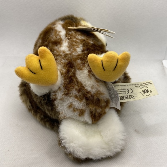 World Wildlife Fund Soft Plush Owl Stuffed Animal 7” Toy Bird WWF - Picture 5 of 12